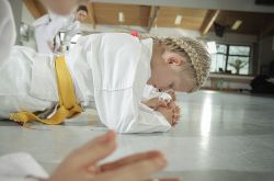 Gymnastikübungen im Karate - Karateschule Kumadera Achim