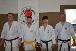 Karateschule Kumadera mit Shihan Naka Tatsuya (7. Dan - JKA)