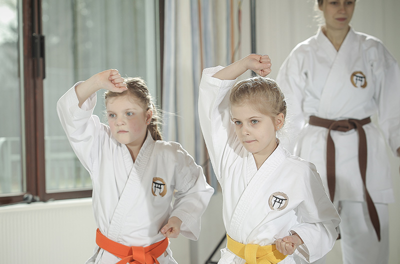 Kihon / Basisübungen - Ninja Training 5-8 Jahre - Karateschule Kumadera