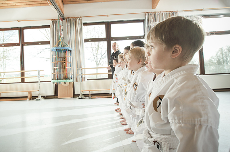 Bonsai Karate 3-5 Jahre - Struktur und Disziplin - Karateschule Kumadera