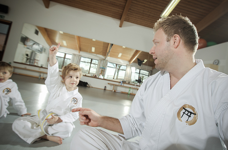 Bonsai Karate 3-5 Jahre - Wertevermittlung - Karateschule Kumadera