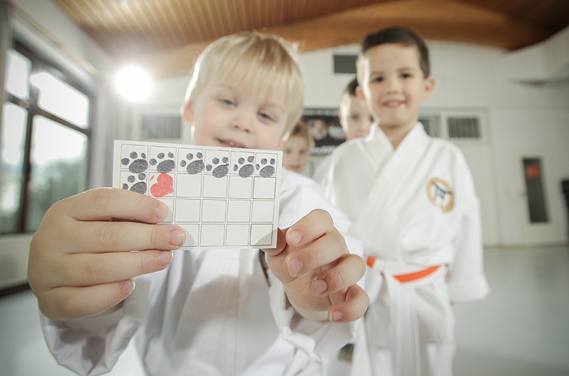 Bonsai Karate 3-5 Jahre - Motivation und Selbstbewusstsein - Karateschule Kumadera