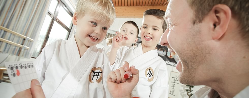 Karate für Kinder in Achim, Oyten und Bremen - Unterrichtsaufbau